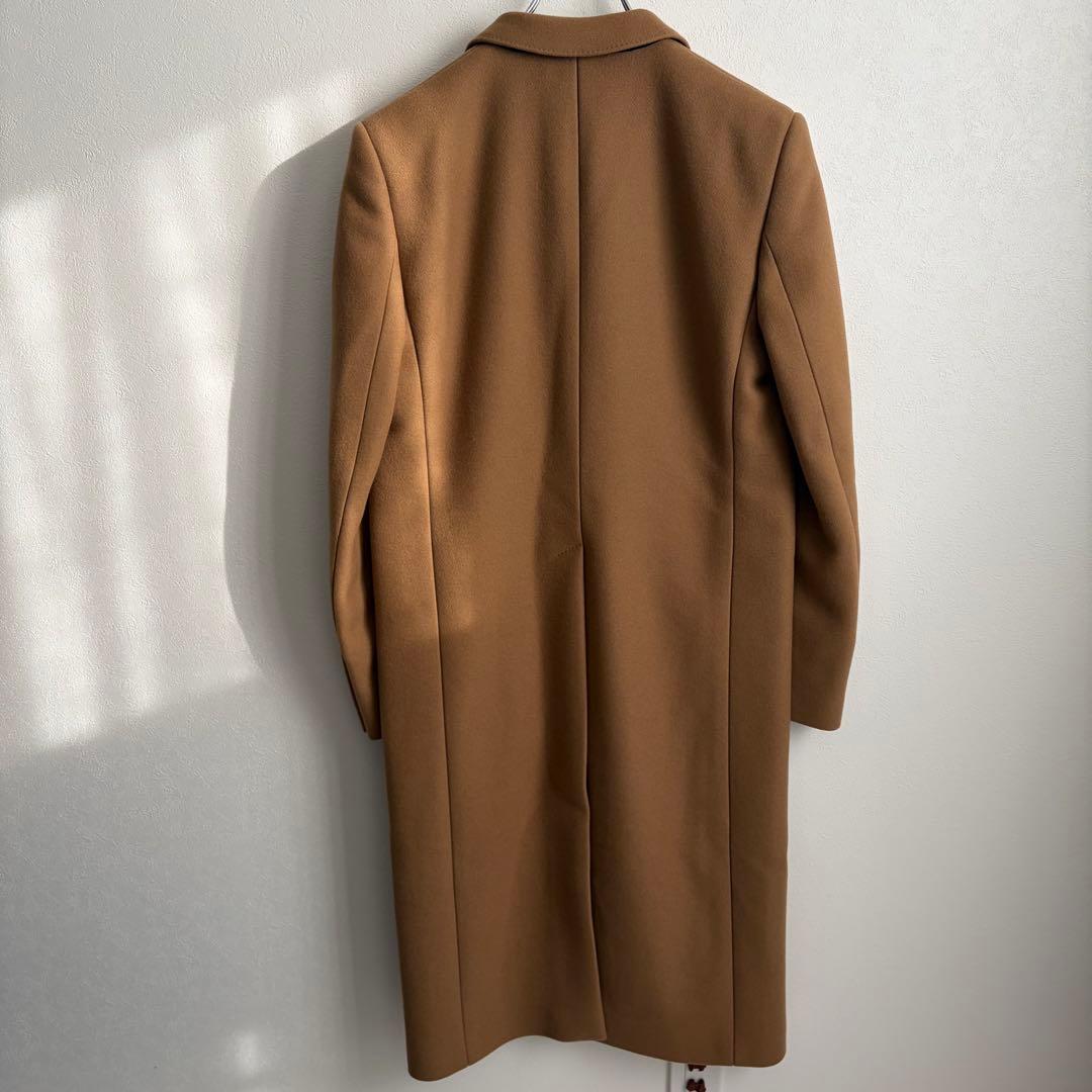 【未使用級✨】セリーヌ　チェスターコート　エディ　ウールカシミヤ 44 キャメル