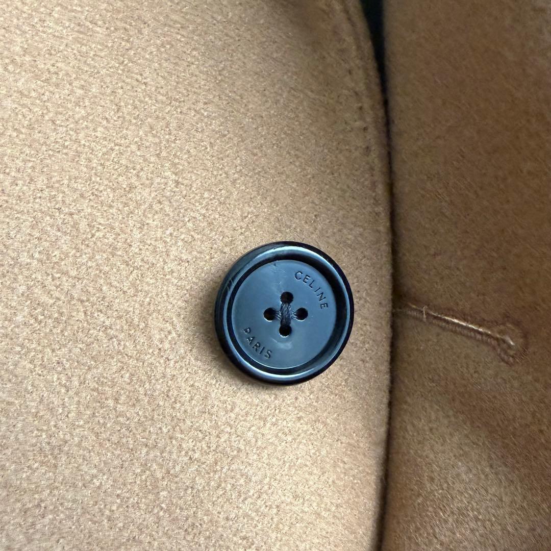 【未使用級✨】セリーヌ　チェスターコート　エディ　ウールカシミヤ 44 キャメル