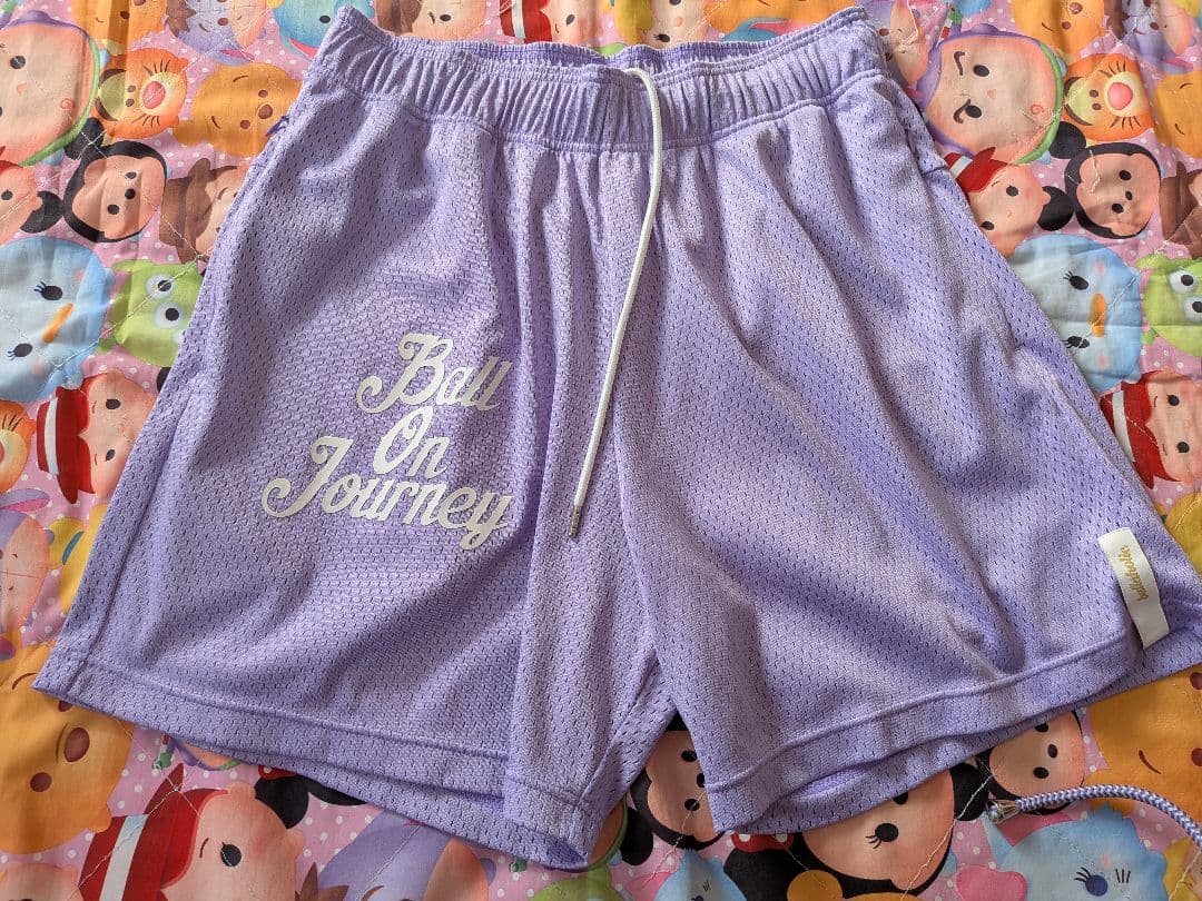 ballaholic バスケットボールパンツ ラベンダー