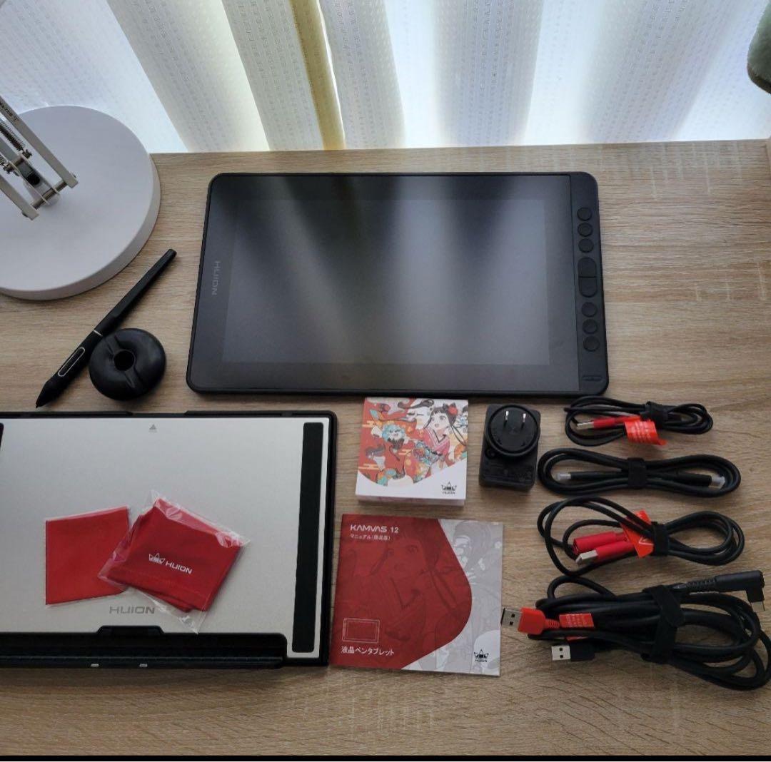 【美品】HUION 液晶タブレット