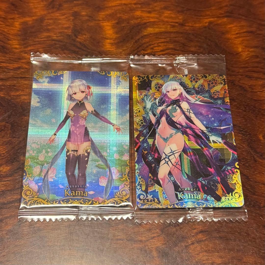FGO fate ウエハース SSR SR 水着 カーマ シークレット 希少 殺