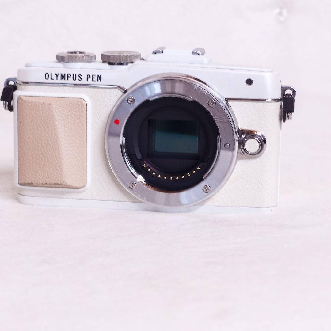 完動良品 OLYMPUS PEN Lite E-PL7 ボディバッテリー充電器付