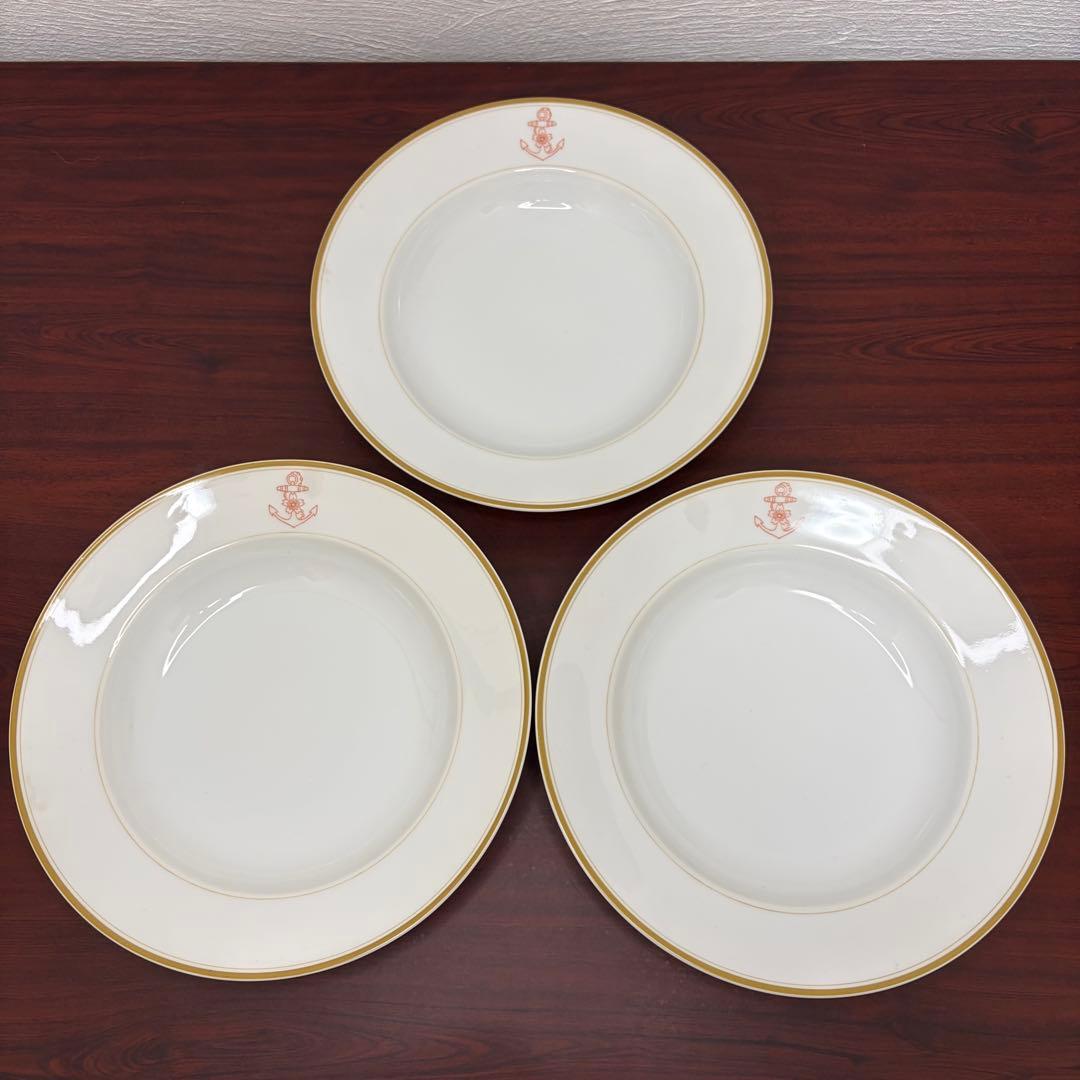 名古屋製陶会社 名陶 MEITO CHINA 紋章皿 官給品意匠