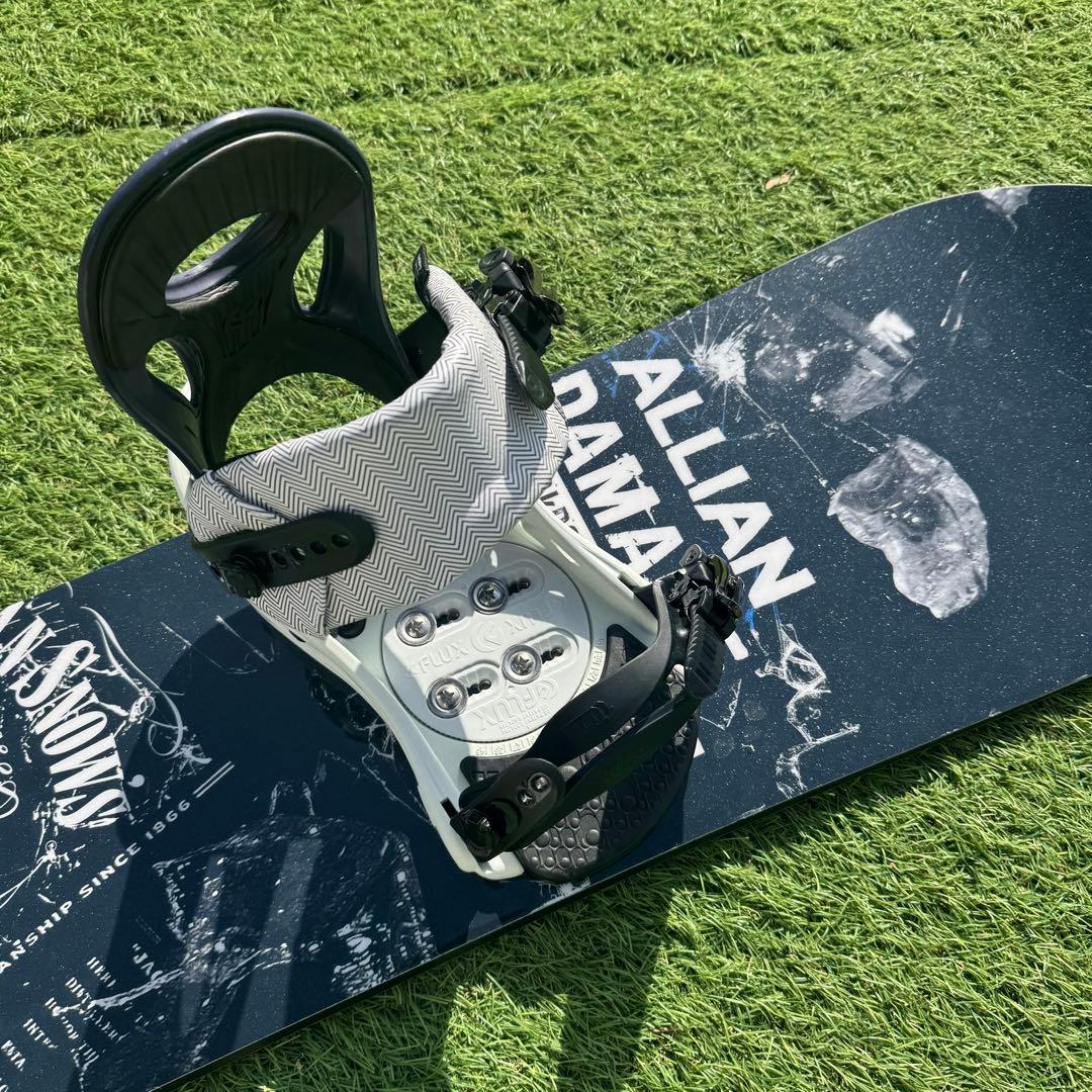 美品 ALLIAN DAMAGE 155cm FLUX PR ML セット