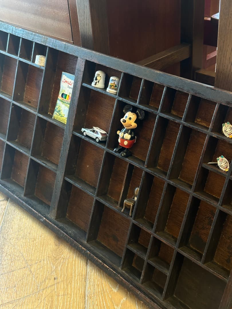 イギリス アンティーク プリンタートレイ 活字ケース