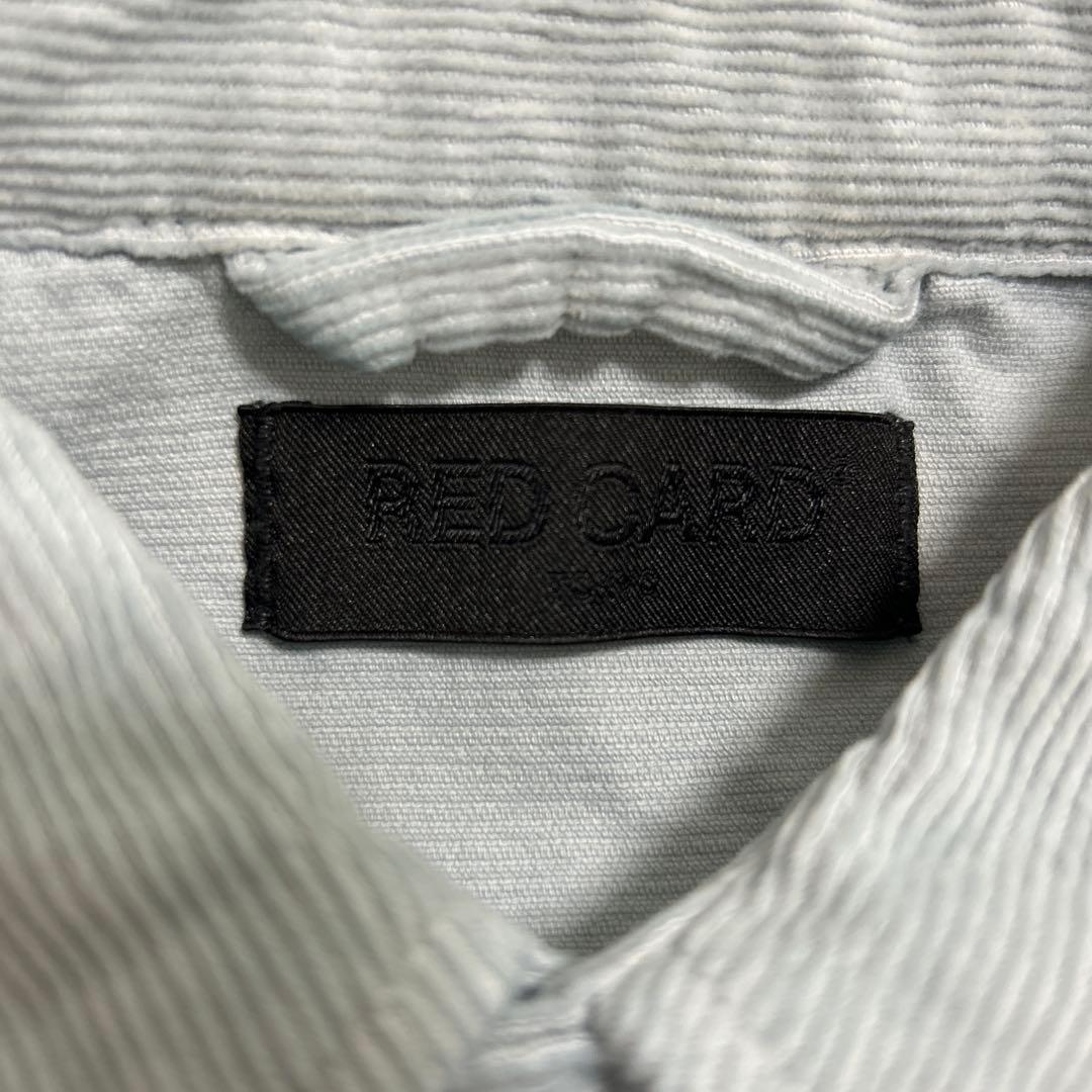 【土日限定価格】RED CARD TOKYO /別注Malibu* シャツ