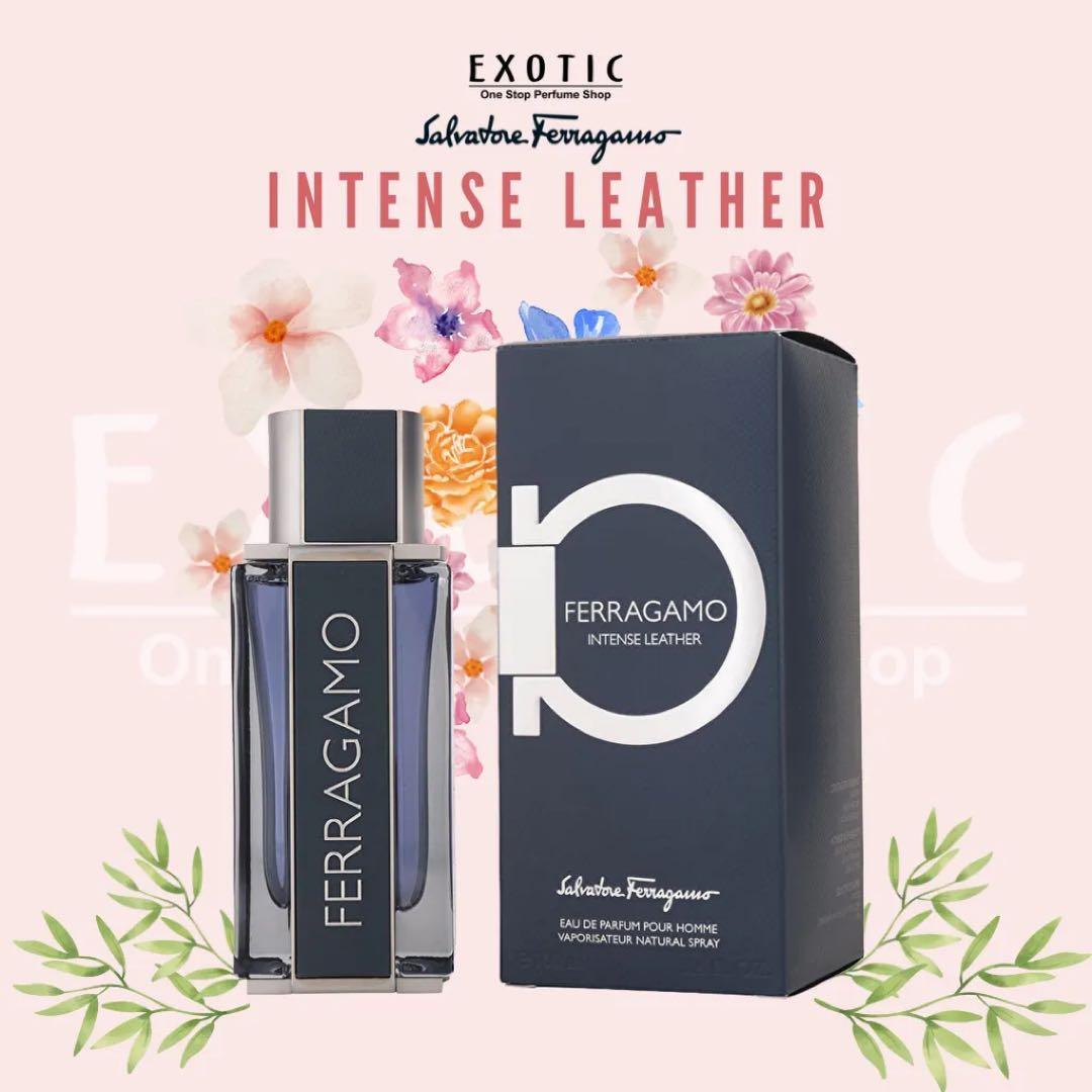 香水(男性用) Ferragamo Intense Leather 100 ml.