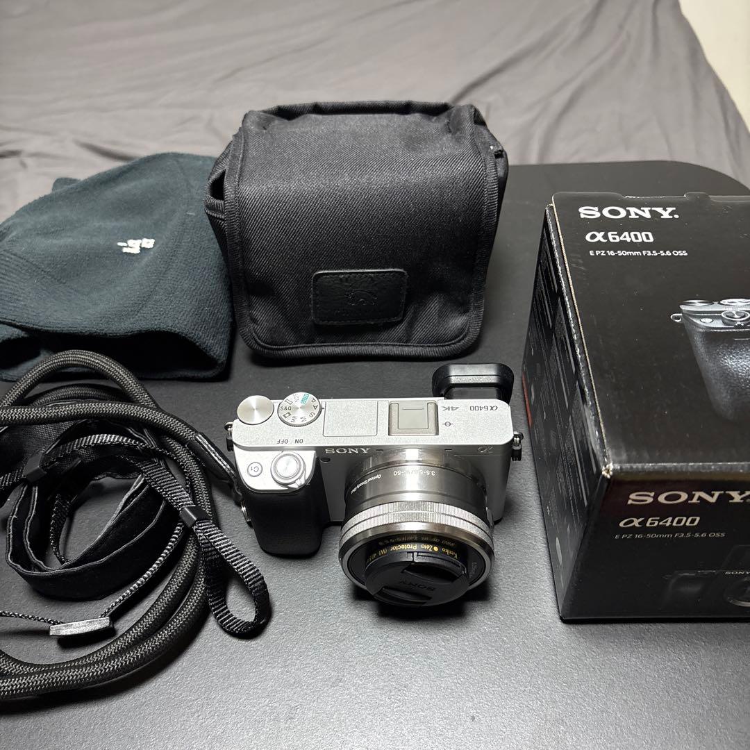 （美品）SONY α6400パワーズームレンズキット