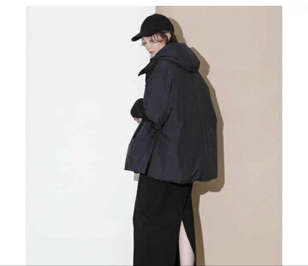 ナノユニバース　西川ダウン　2WAY ケープダウンポンチョダウン