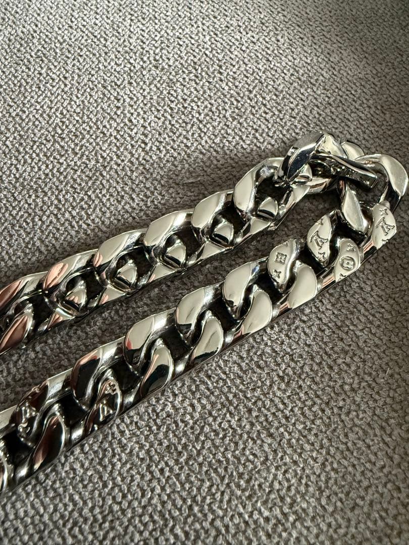 【美品】Louis Vuitton チェーンネックレス コリエ