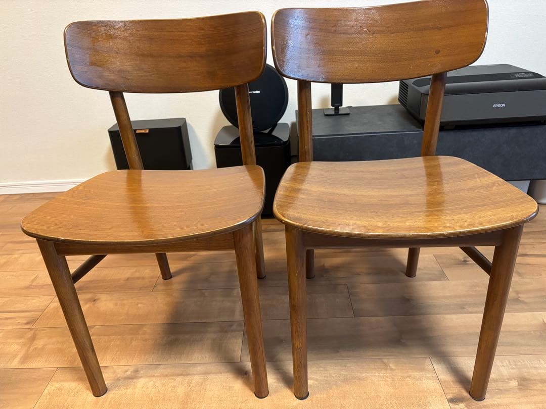 ラウンドチェア　椅子　無印良品