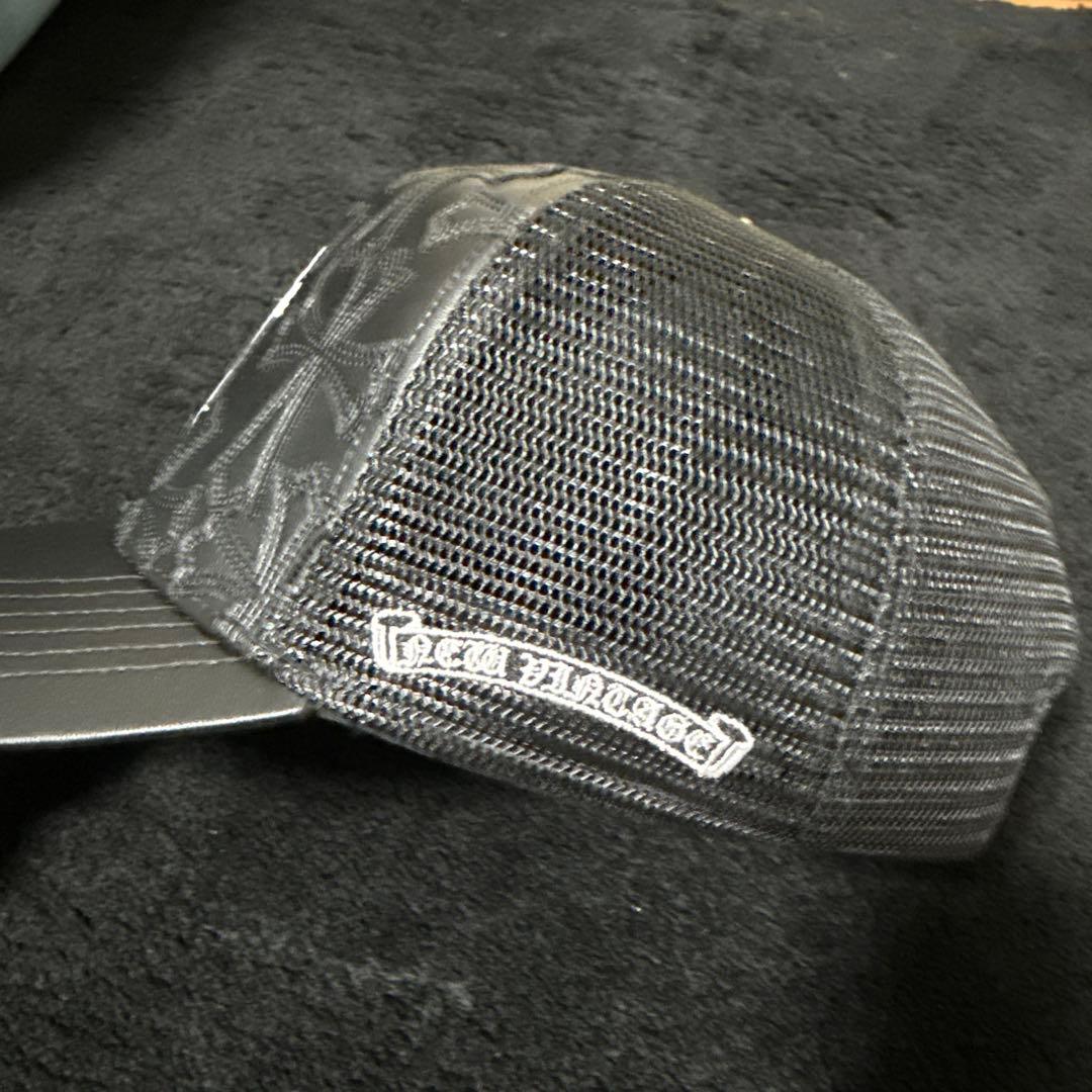 DUALISM クロスレザーメッシュキャップ