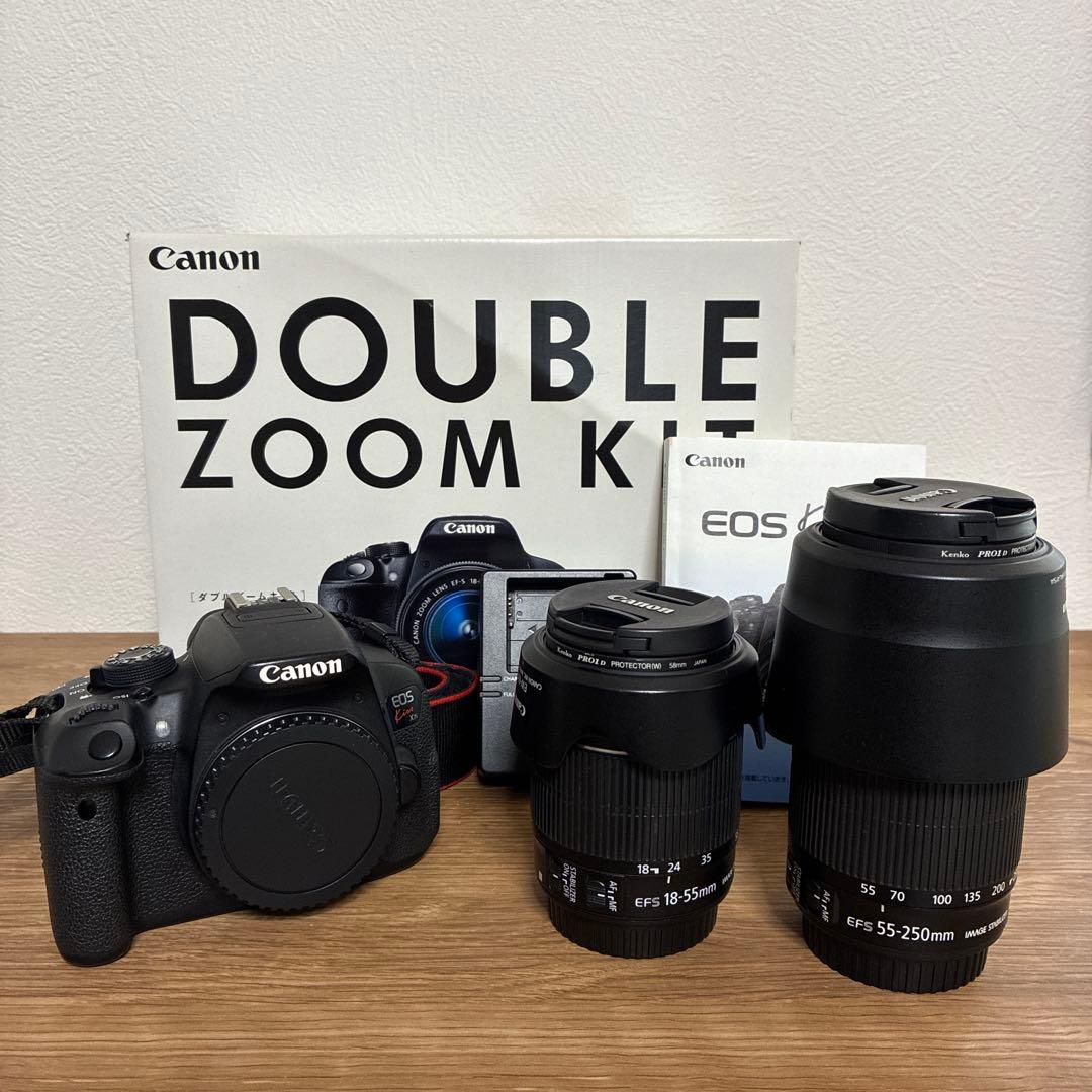 Canon キャノン EOS KISS X7i ダブルズームキット