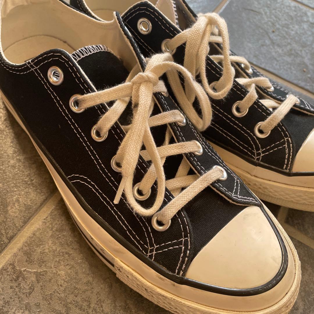 日本未発売❗️チャックテイラーコンバース　ct70 ブラック　最終値下げ早い者勝ち
