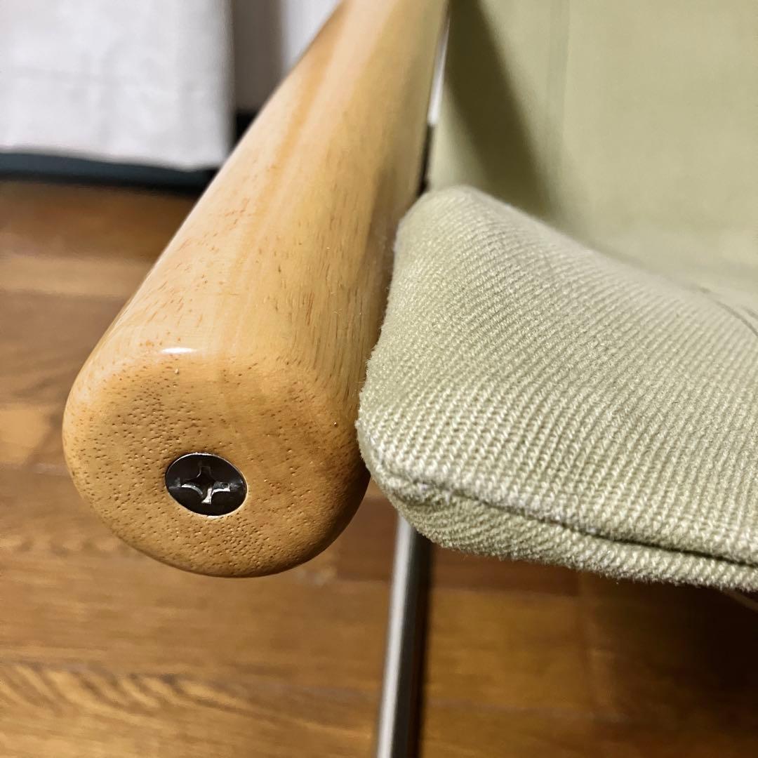 【極美品】ニーチェアエックス＋オットマン　ニーファニチア製