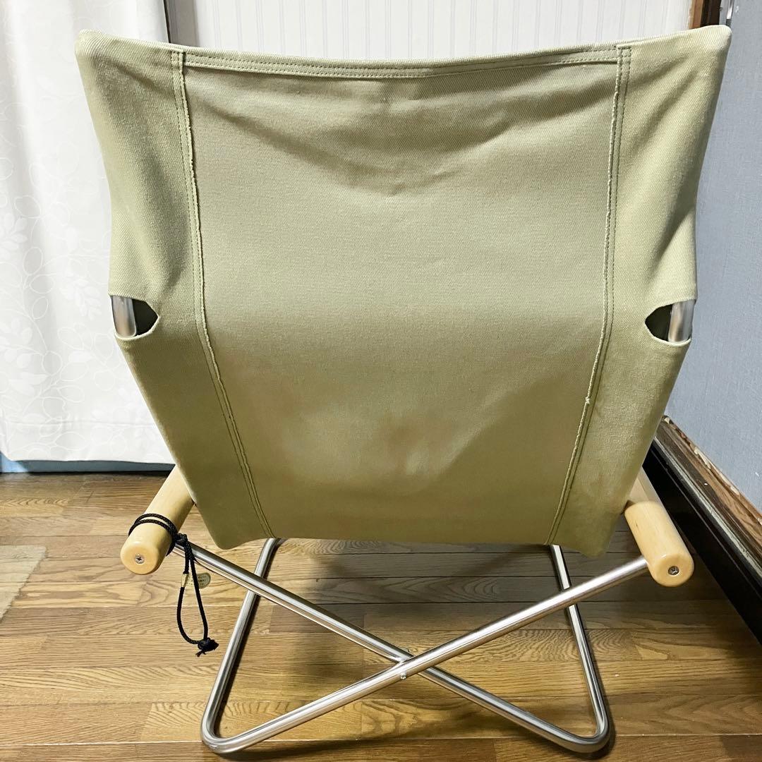 【極美品】ニーチェアエックス＋オットマン　ニーファニチア製