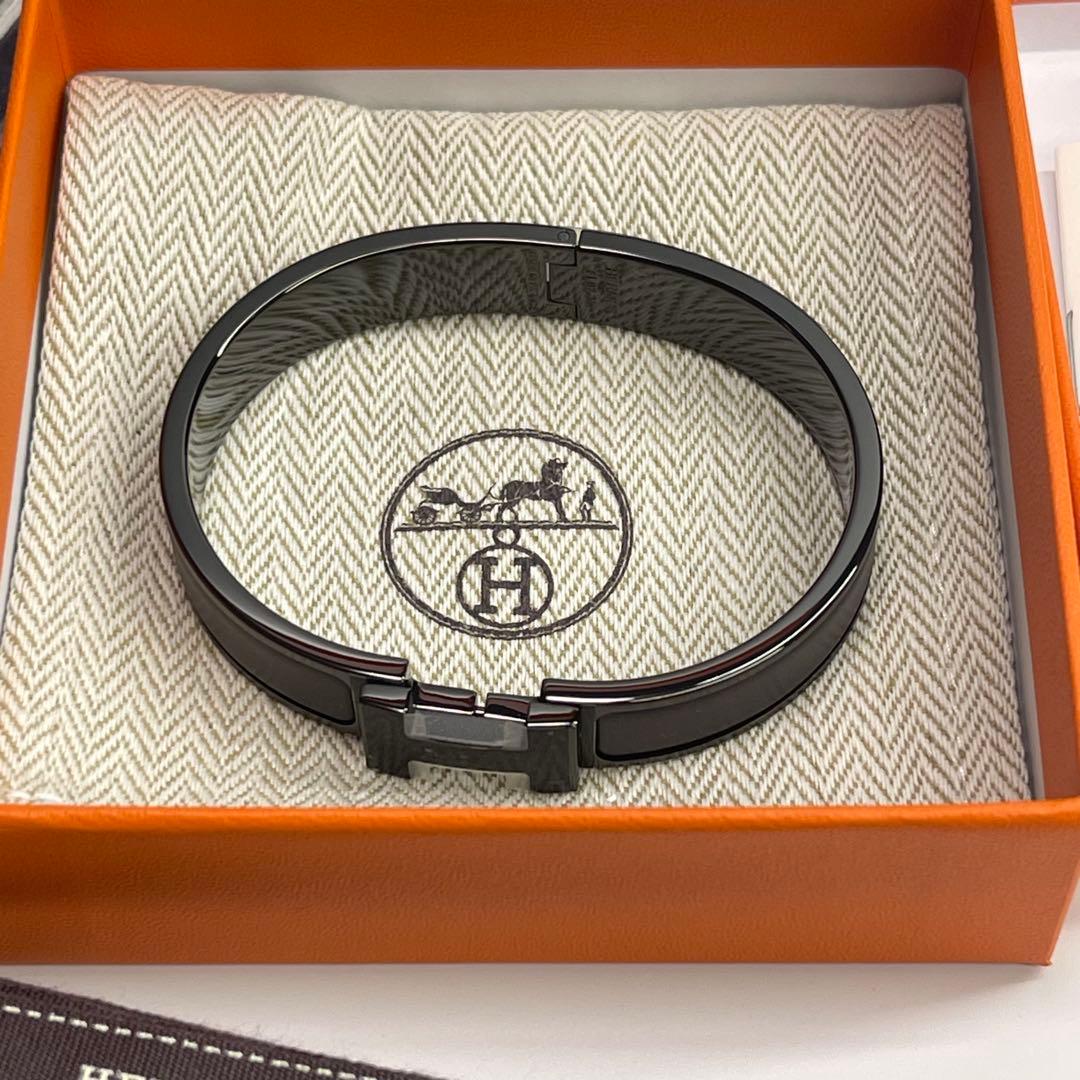 エルメルブレスレット クリックHH ソー・ブラック T5 新品未使用品