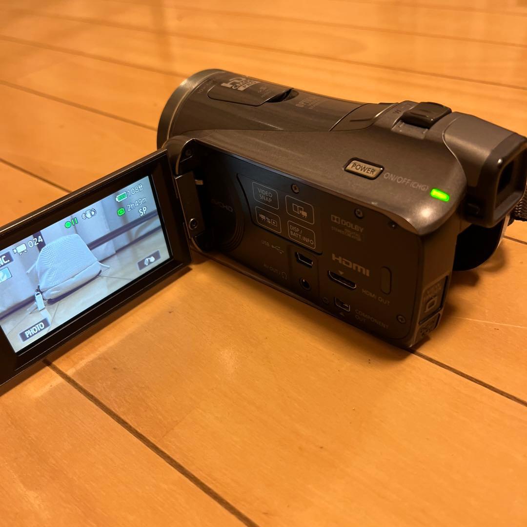 キャノン　ビデオカメラ　iVIS HF M41 シルバー　HDビデオカメラ