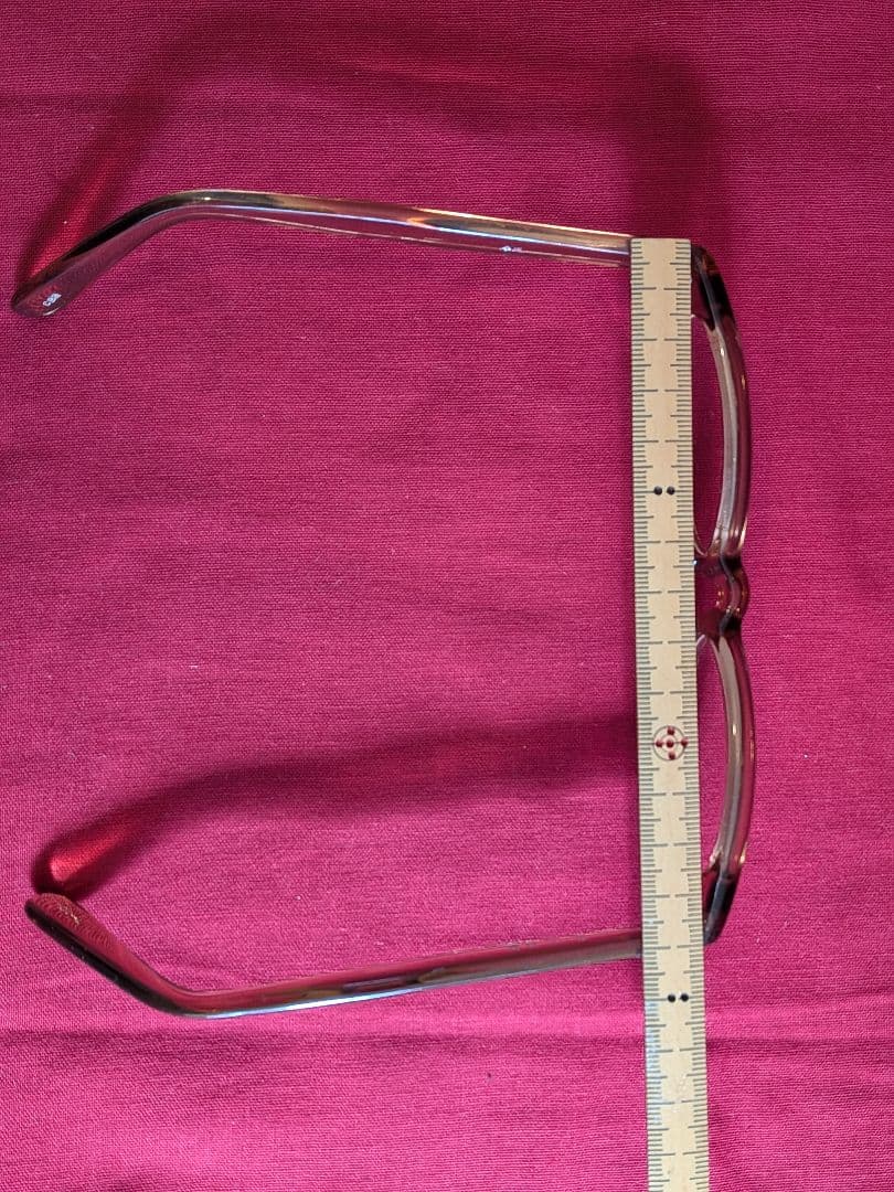 【泰八郎謹製】 眼鏡　メガネ　クリアベージュ　T-104