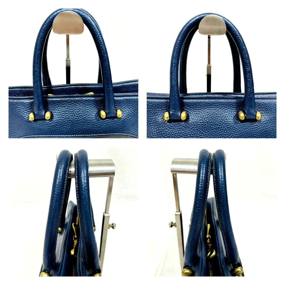 トフアンドロードストーン ミスター ビジネスバッグ ブリーフケース シボ革