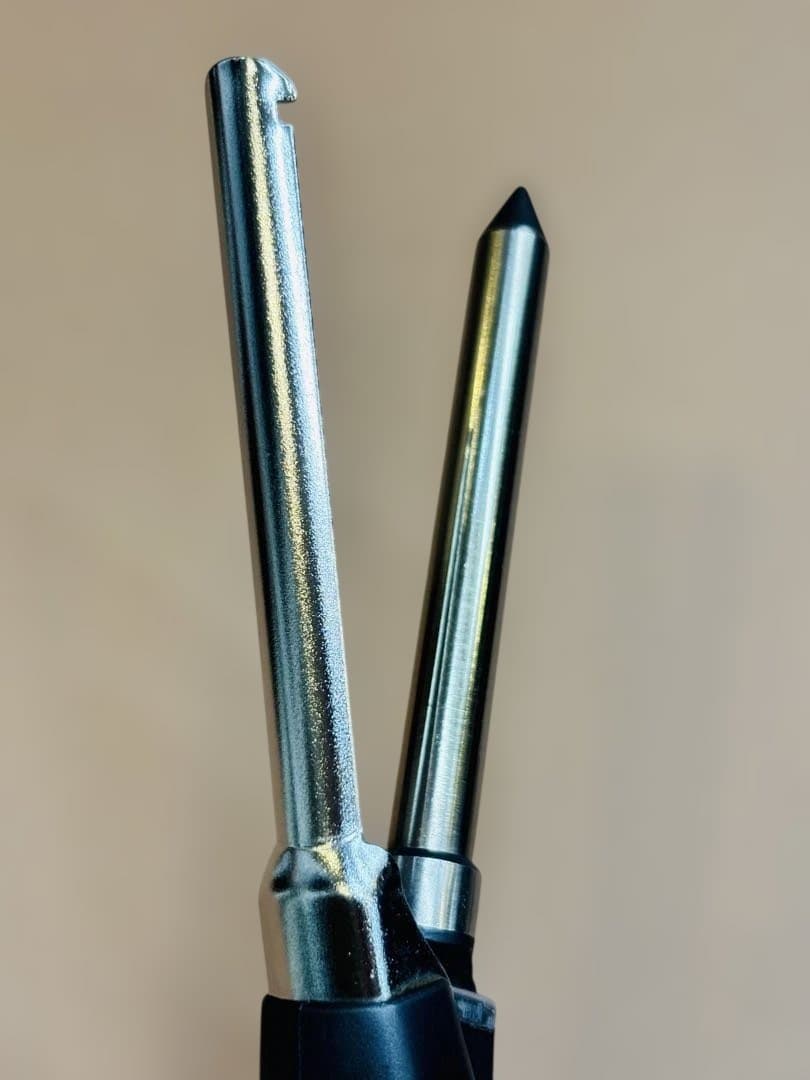 未使用品　LENZ α-8φレンツアイロン　丸8ミリアイロン　理容アイロン