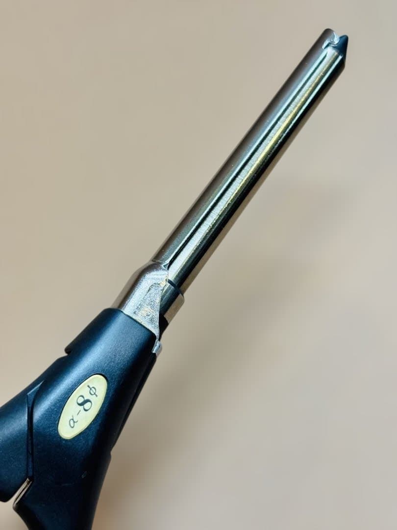 未使用品　LENZ α-8φレンツアイロン　丸8ミリアイロン　理容アイロン