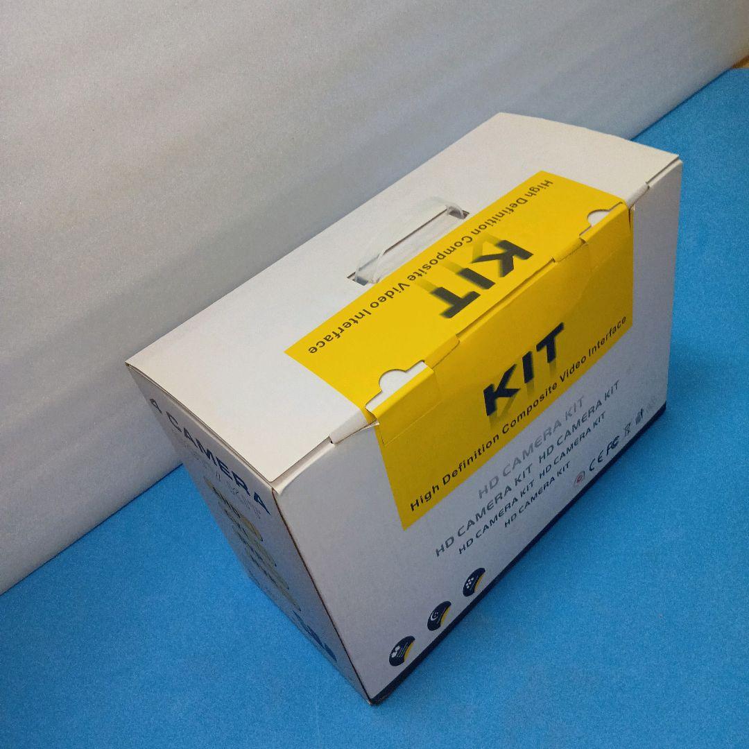 【新品・未使用】4CH HDカメラセット AHDカメラ4台 レコーダー付き