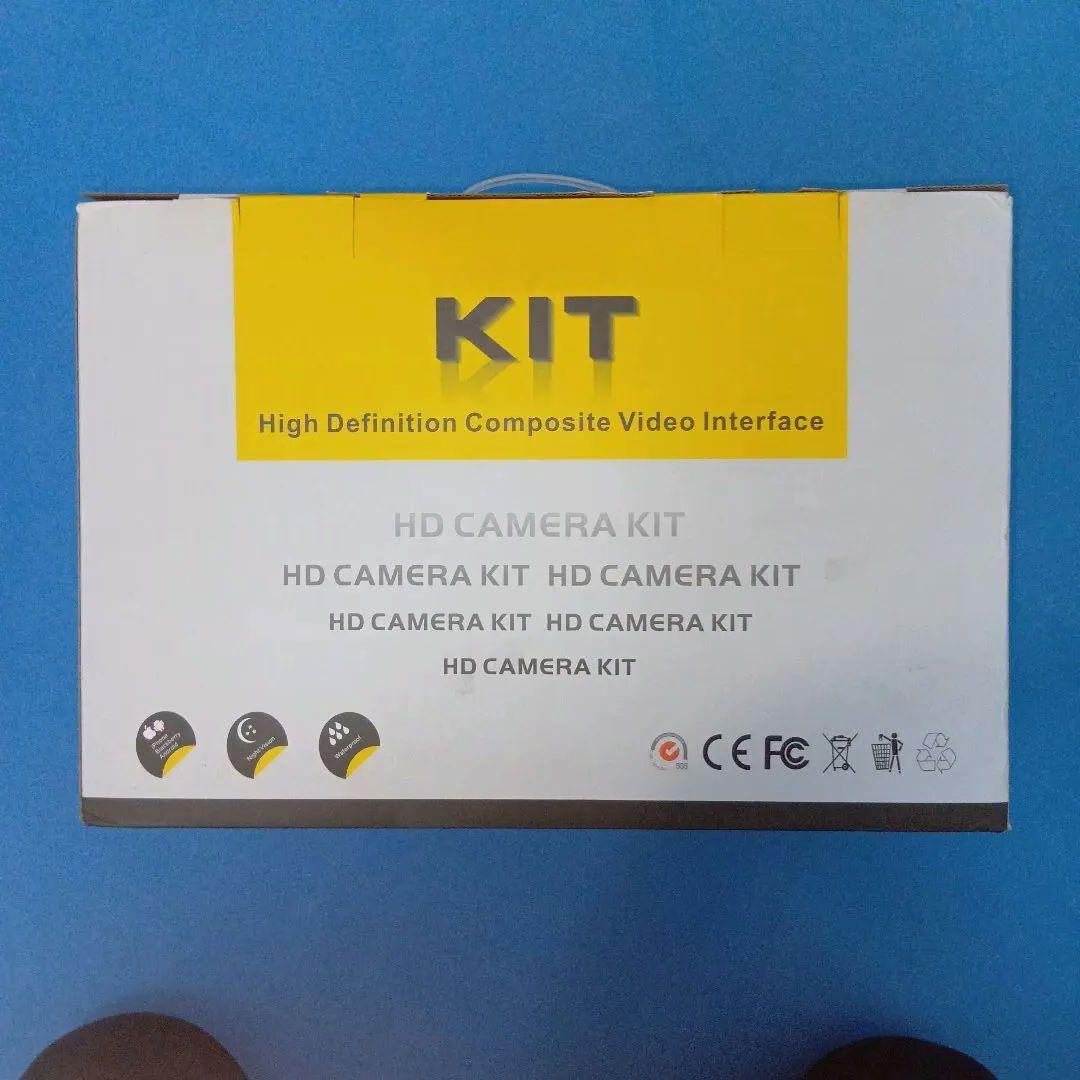 【新品・未使用】4CH HDカメラセット AHDカメラ4台 レコーダー付き