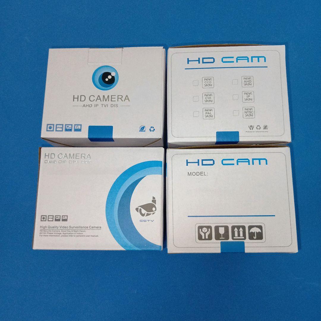 【新品・未使用】4CH HDカメラセット AHDカメラ4台 レコーダー付き