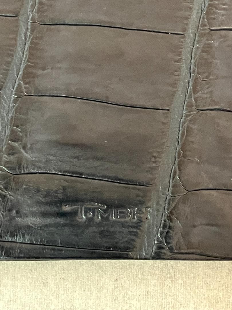 TMBH クロコダイルレザー ケース(葉合わせ)