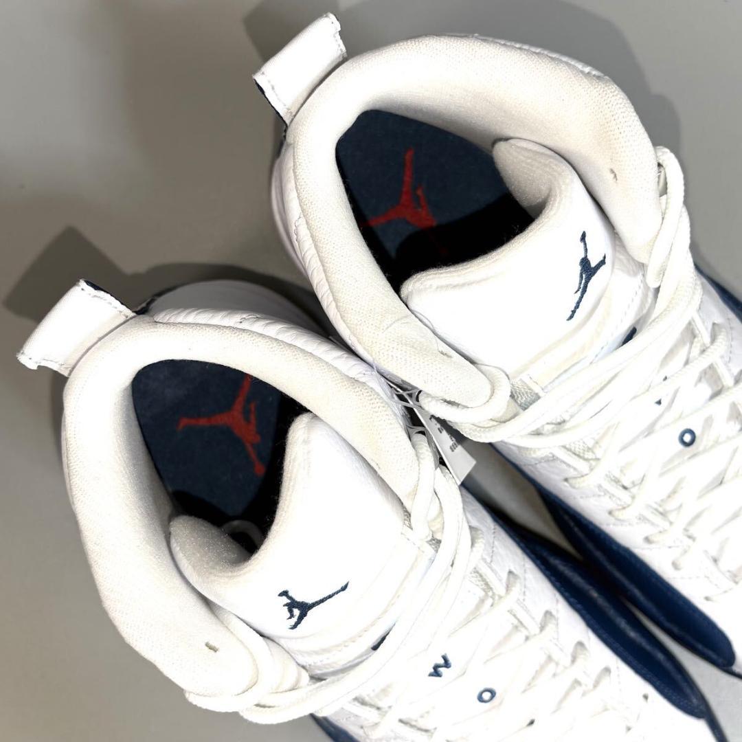 【未使用】NIKE JORDAN12 ブルー スニーカー 27.5cm 元箱付き