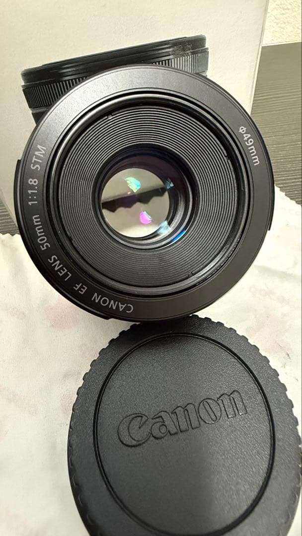 Canon 単焦点レンズ 50mm f/1.8 STM EFマウント キャノン