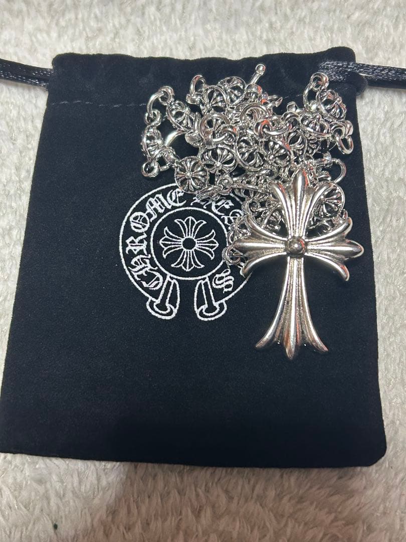 Chrome Hearts シルバー クロスペンダント ネックレス