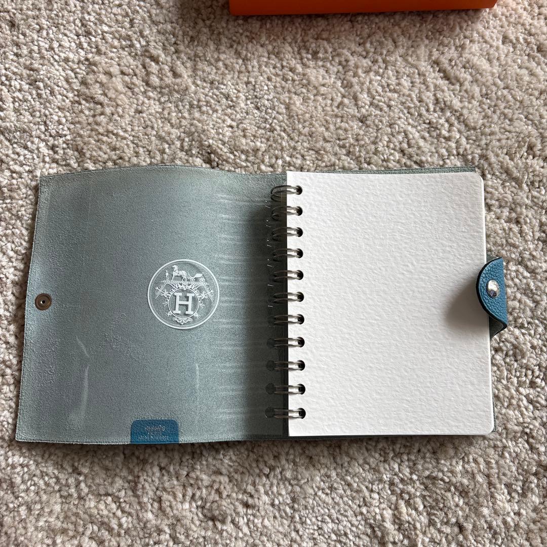 リフィル付き　エルメス　Hermes ノートカバー　ユリス　GM アジェンダ