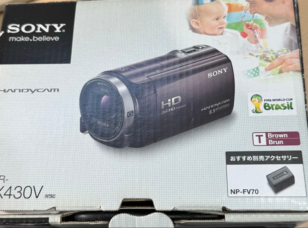 SONY HDR-CX430V ビデオカメラ