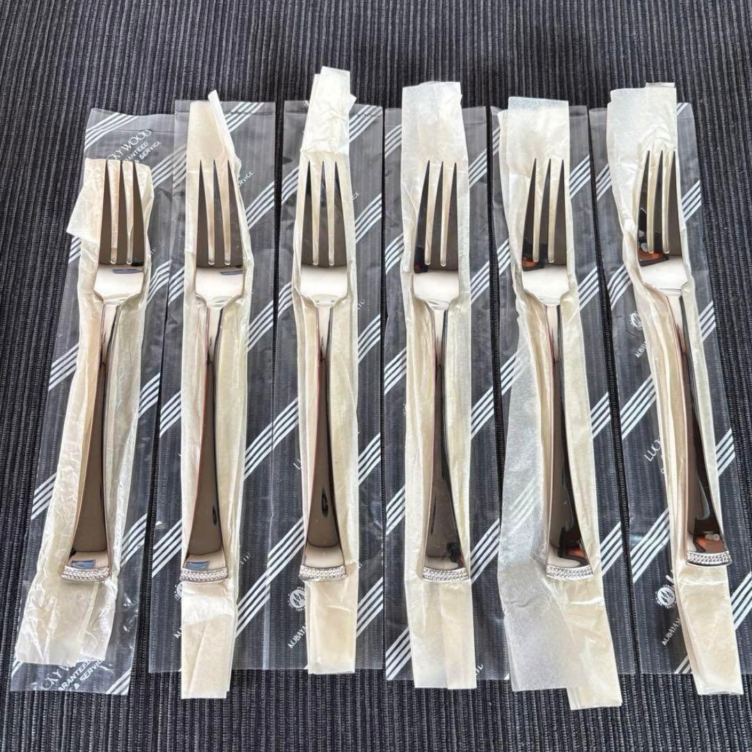 【jj様】ラッキーウッド　シドニー　純銀950　カトラリーセット