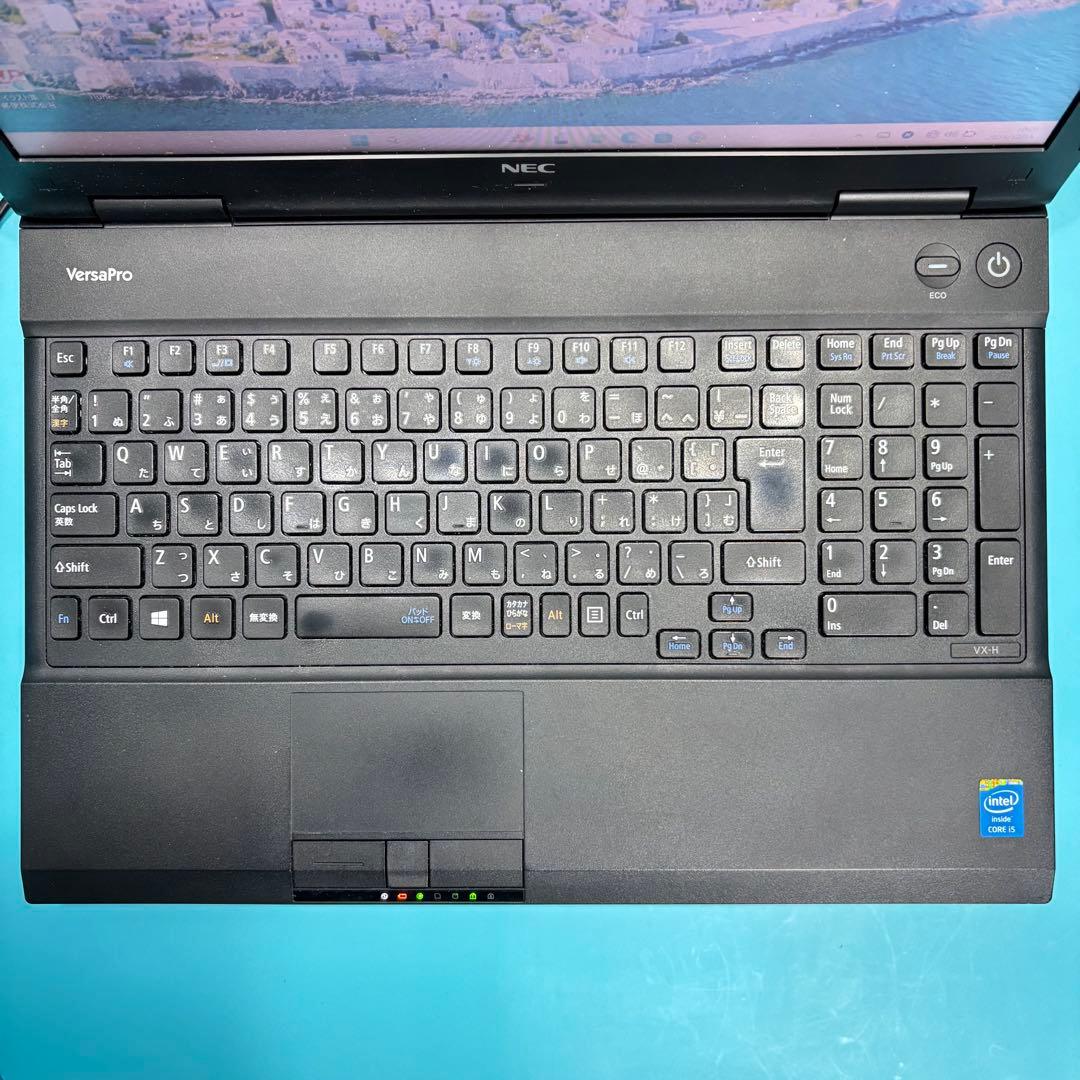 動作確認済◎美品★オフィス付★NEC★新品爆速SSD＆メモリ8GB★ノートPC★