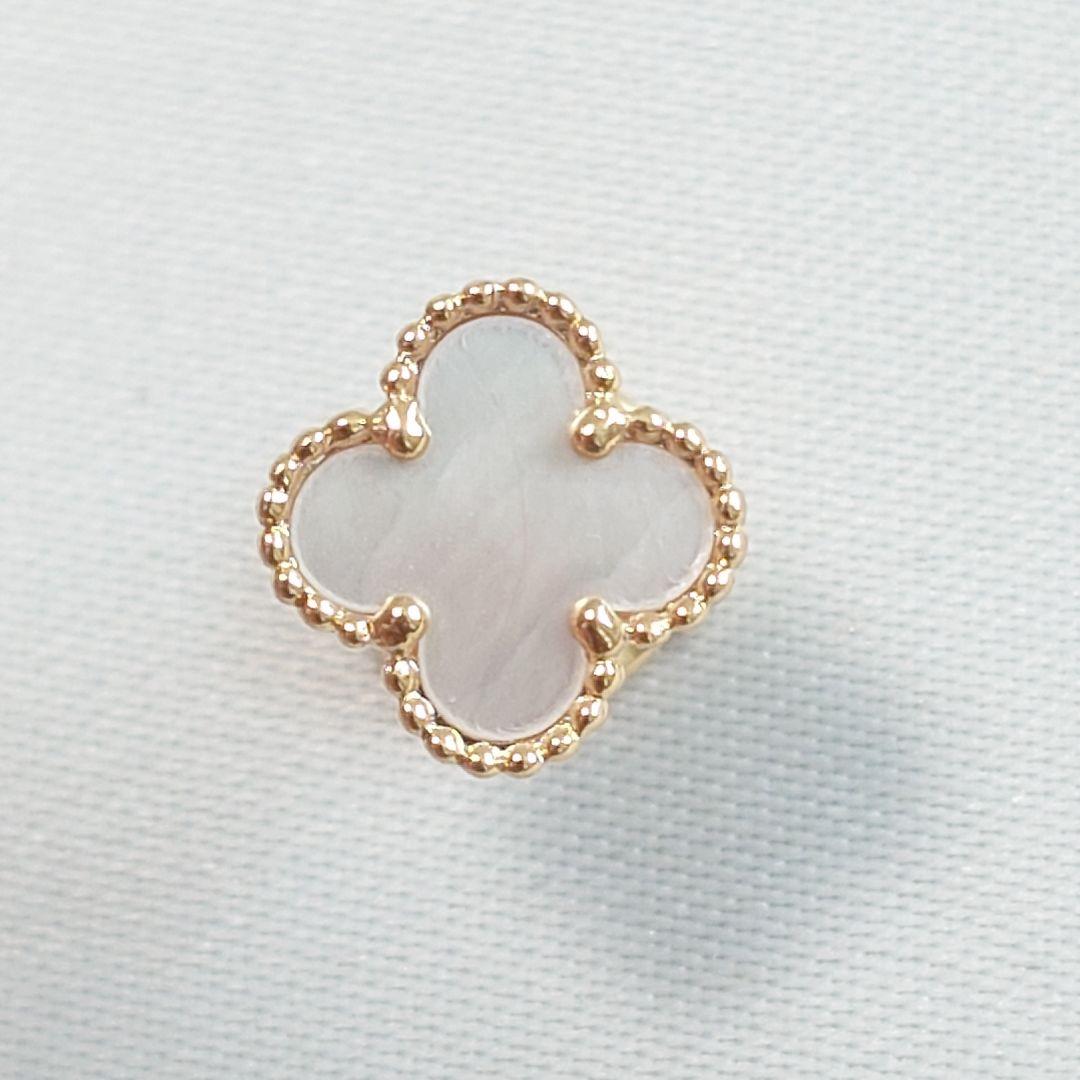 【美品】ヴァンクリーフ&アーペル スウィートアルハンブラピアス 片耳用 6638