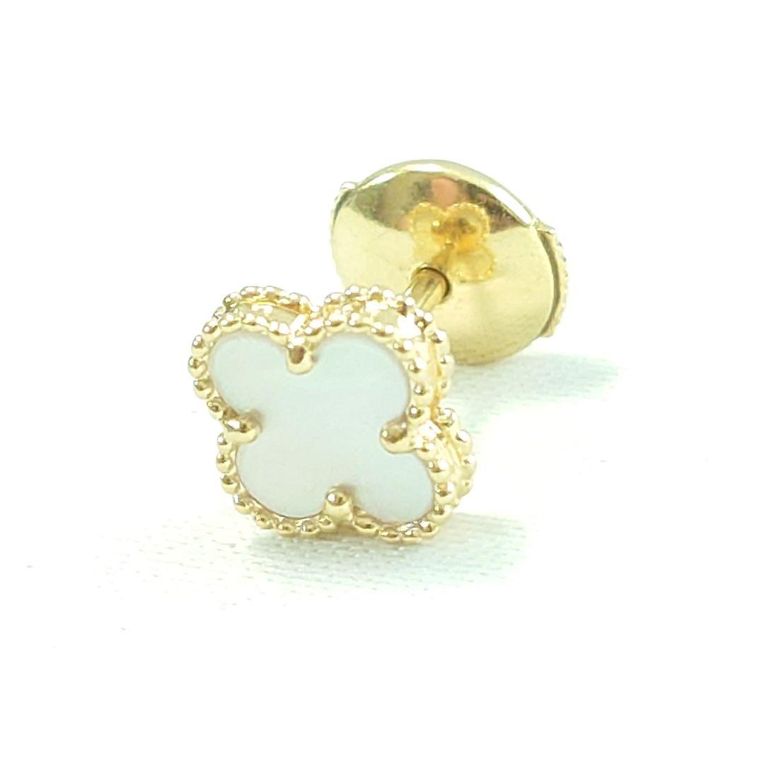 【美品】ヴァンクリーフ&アーペル スウィートアルハンブラピアス 片耳用 6638