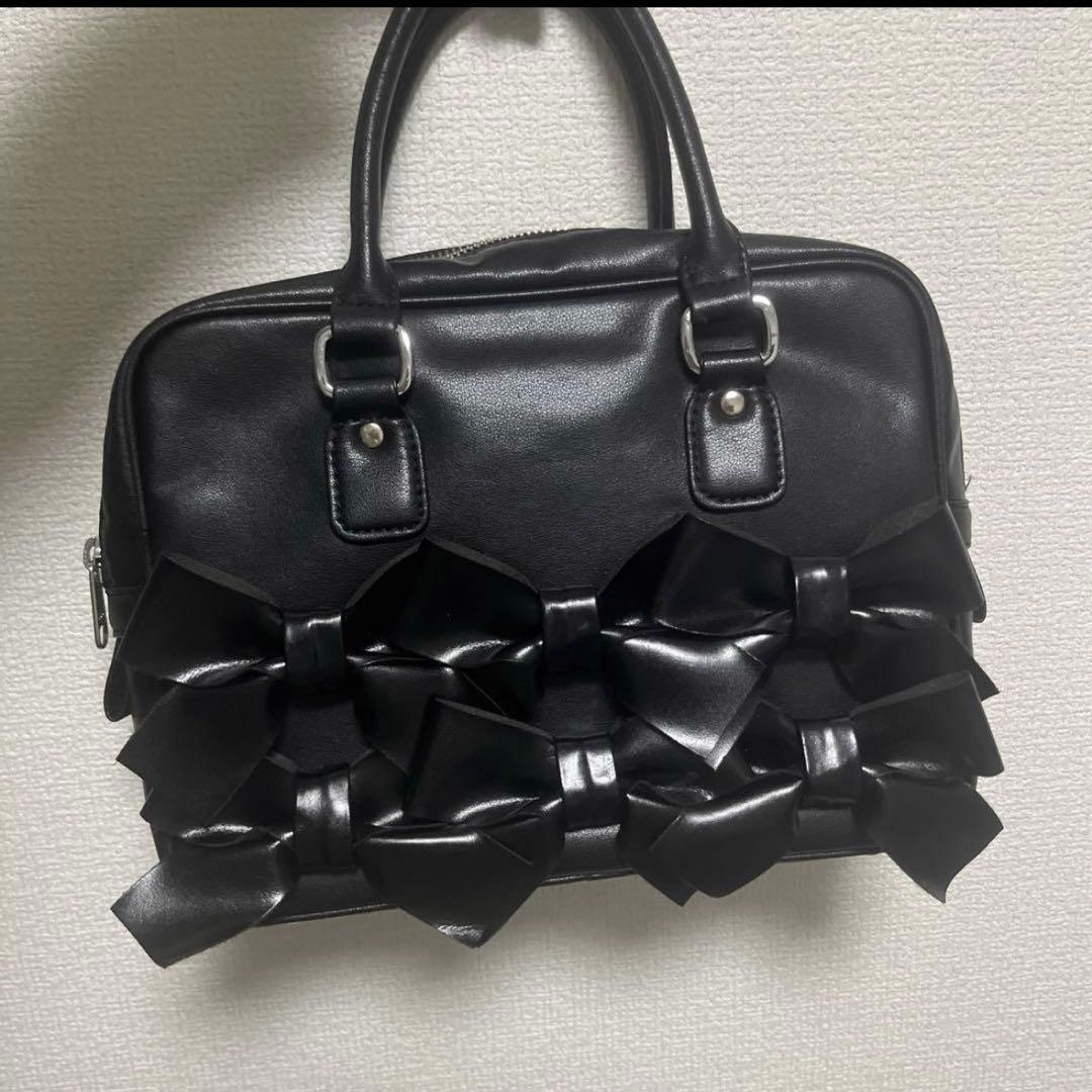 【美品】コムデギャルソンガール 限定 リボンバッグ