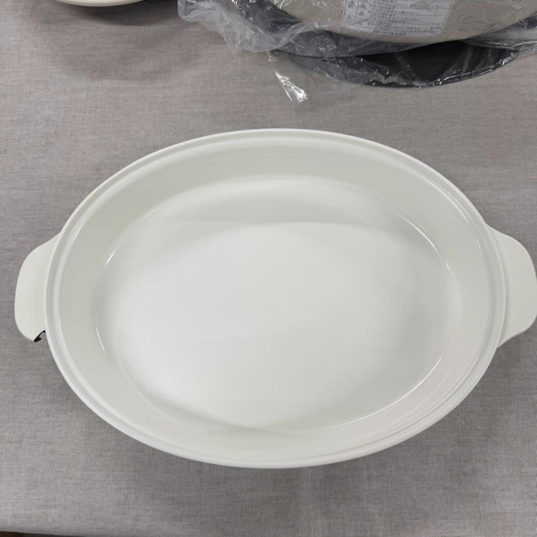 訳あり★欠品BRUNO ブルーノ オーバルホットプレート 本体 プレート3種