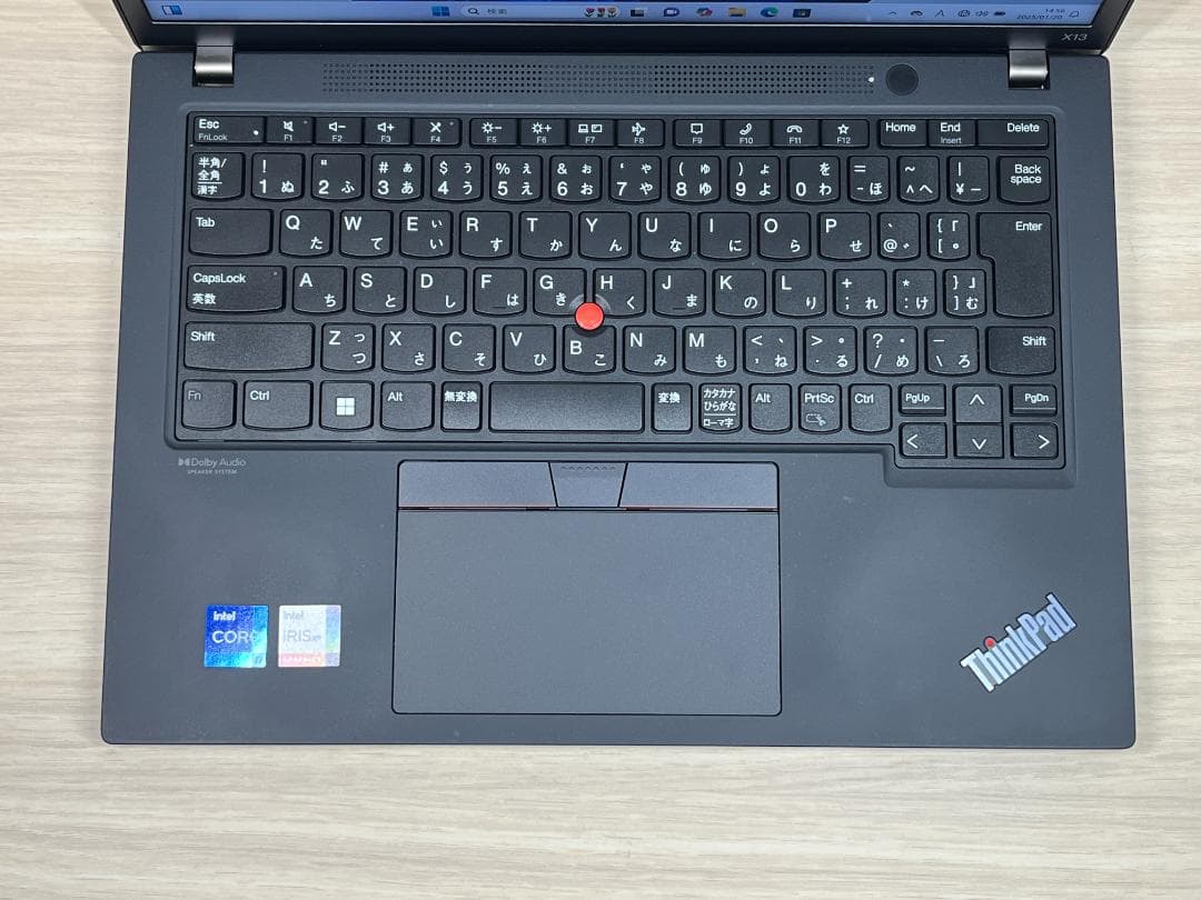 タッチパネル i7・16GB レノボ X13 Gen2 超美品 バッテリー元気