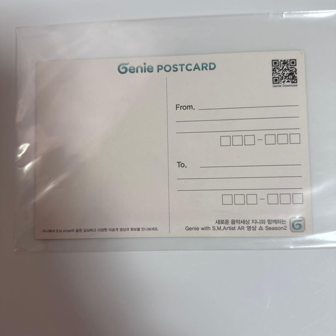 Genie ポストカード　EXO クリス