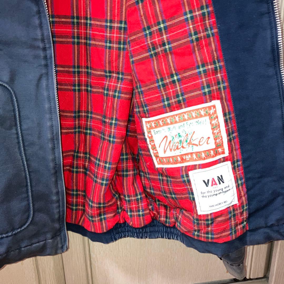 VAN Walker ネイビー ジャンパー