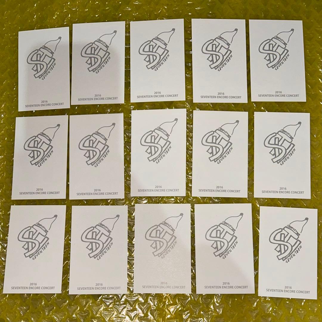SEVENTEEN 2016 アンコン チェキ トレカ ジョンハン