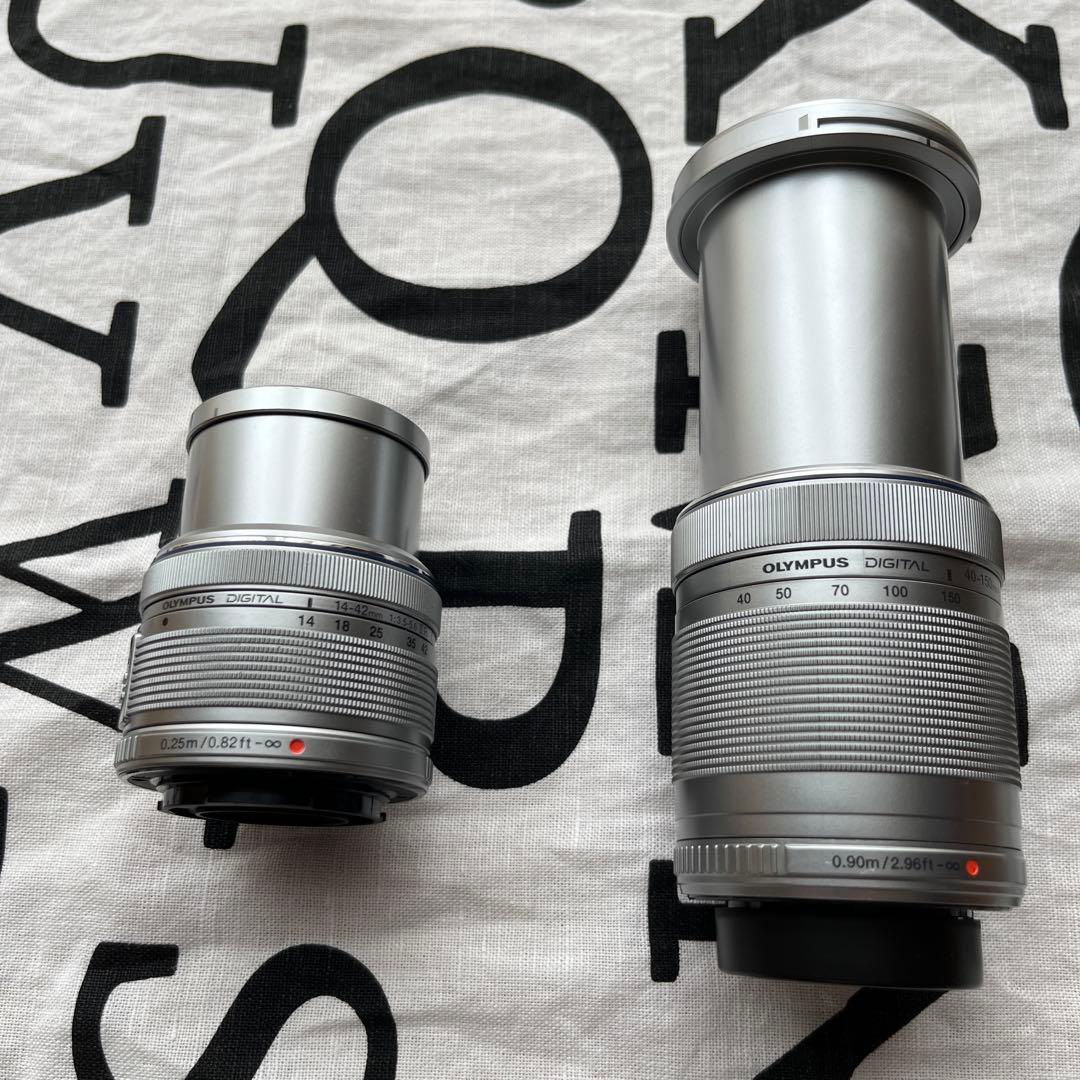 OLYMPUS ズームレンズセット 14-42mm 、40-150mm