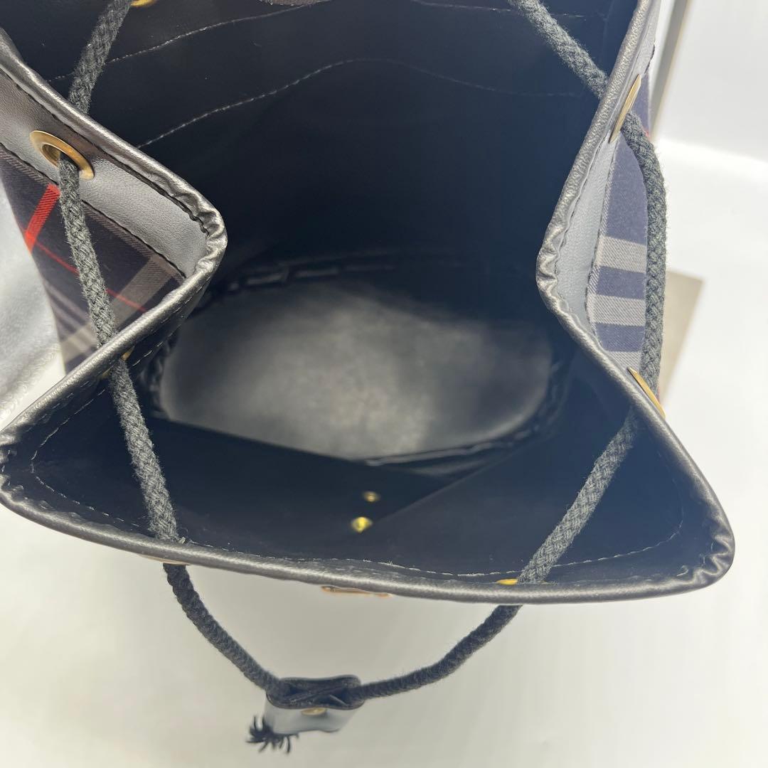 希少 美品 BURBERRY バーバリー ノバチェック リュック バックパック