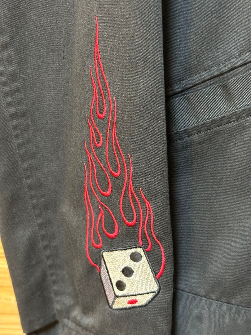 Cream soda 刺繍ジャケット スカジャン 東洋 gold 666