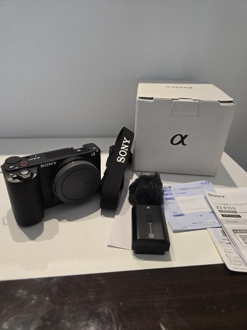 SONY VLOGCAM ZV-E10II ボディ　Z-E 10M2