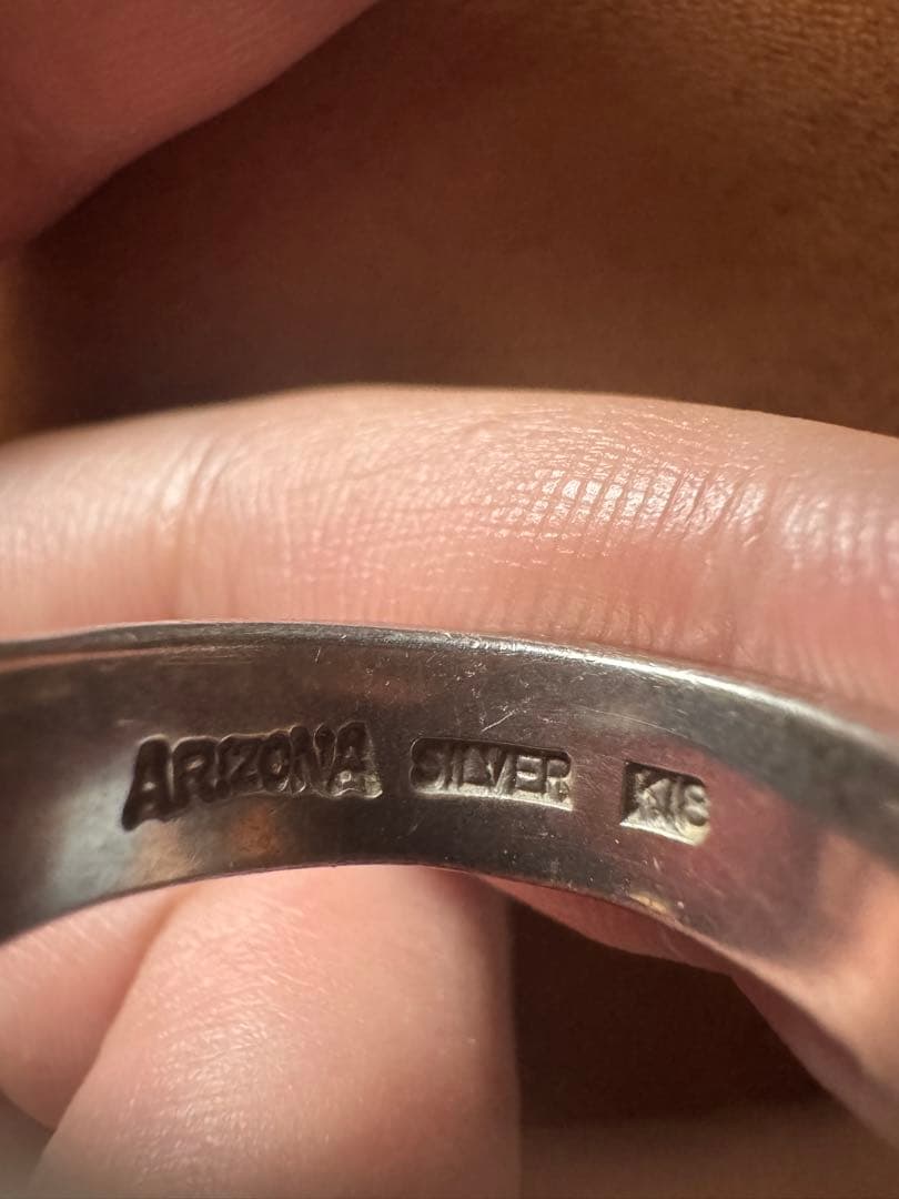 ARIZONA FREEDOM SILVER925 太陽神 k18 唐草模様